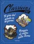 Il giro del mondo in 80 giorni di Jules Verne-Viaggio al centro della terra di Jules Verne. Ediz. a colori