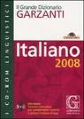 Il grande dizionario Garzanti. Italiano 2008. CD-ROM