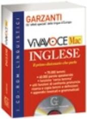 Vivavoce Mac inglese. Il primo dizionario che parla. CD-ROM