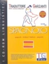 TG Pro versione 6.0. Traduttore Garzanti spagnolo-italiano, italiano-spagnolo. CD-ROM