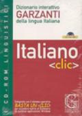 Dizionario interattivo Garzanti della lingua italiana. CD-ROM