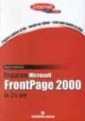 Imparare Microsoft FrontPage 2000 in 24 ore