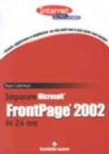Imparare Microsoft FrontPage 2002 in 24 ore