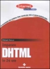 Imparare DHTML in 24 ore