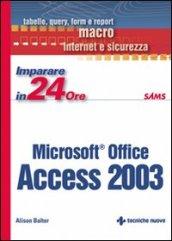 Imparare Access 2003 in 24 ore