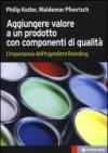 Aggiungere valore a un prodotto con componenti di qualità. L'importanza dell'ingredient branding