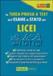 La terza prova a test dell'esame di Stato dei Licei