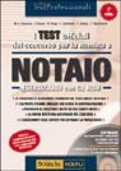 I test ufficiali del concorso per la nomina a notaio. Eserciziario. Le soluzioni e i riferimenti normativi dei 7006 quesiti ufficiali... Con CD-ROM