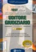 I test ufficiali del concorso per la nomina a Uditore Giudiziario. Eserciziario