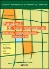 Funzioni di una variabile: domini, composizioni e simmetrie