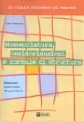 Nomenclatura, ossidoriduzioni e formule di struttura