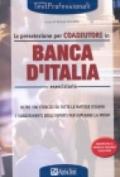 La preselezione per coadiutore in Banca d'Italia