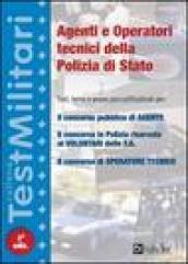 Agenti e operatori tecnici della polizia di Stato