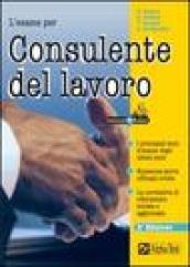 L'esame per consulente del lavoro