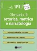 Glossario di retorica, metrica e narratologia