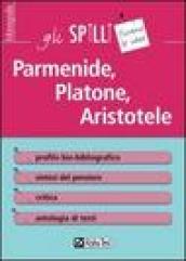 Parmenide, Platone, Aristotele