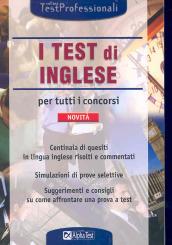 I test di inglese per tutti i concorsi