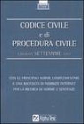 Codice civile e di procedura civile