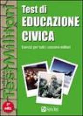 Test di educazione civica. Esercizi per tutti i concorsi militari