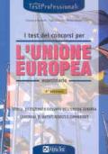 I test dei concorsi per l'Unione Europea. Eserciziario