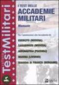 I test delle accademie militari. Manuale