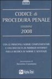 Codice di procedura penale 2008
