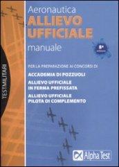 Allievo ufficiale in aeronautica. Manuale