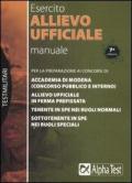 Allievo ufficiale nell'esercito. Manuale