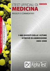 I test ufficiali di medicina 2003-2008