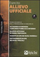 Allievo ufficiale nell'esercito. Manuale