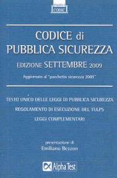 Codice di pubblica sicurezza 2009