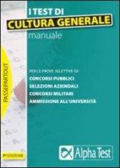 I test di cultura generale. Manuale