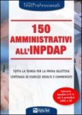 150 amministrativi all'INPDAP