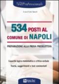 Cinquecentotrentaquattro posti al comune di Napoli. Preparazione alla prova preselettiva