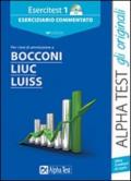 Esercitest Con CD-ROM 1 Eserciziario commentato per i test di ammissione a Bocconi, Liuc, Luiss