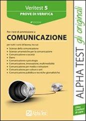 Veritest. 5.Prove di verifica per i test di ammissione all'area comunicazione