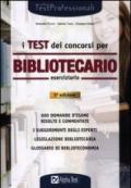 Test dei concorsi per bibliotecario. Eserciziario (I)