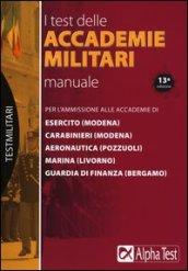 I test delle accademie militari. Manuale