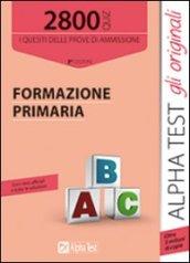 2800 quiz. Formazione primaria