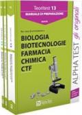 Biologia, biotecnologie, farmacia, chimica, CTF. Kit di preparazione al test (3 vol.)