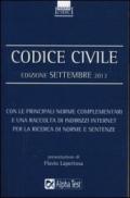 Codice civile. Settembre 2013
