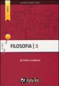 Filosofia. 3.Da Fichte a Gadamer