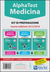 Alpha test. Medicina, odontoiatria, veterinaria. Kit di preparazione. Con test di simulazione