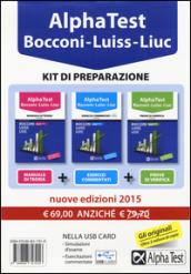 Alpha Test. Bocconi, Luiss, Liuc. Kit di preparazione. Con USB card