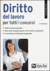 Diritto del lavoro per tutti i concorsi