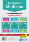 Alpha test. Medicina, odontoiatria, veterinaria. Kit di preparazione. Con software di simulazione