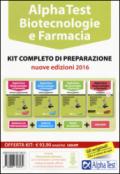 Alpha Test. Biotecnologie e farmacia. Kit completo di preparazione. Con Software di simulazione