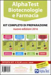 Alpha Test. Biotecnologie e farmacia. Kit completo di preparazione. Con Software di simulazione