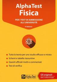 Alpha Test fisica. Per i test di ammissione all'università