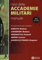 I test delle accademie militari. Manuale